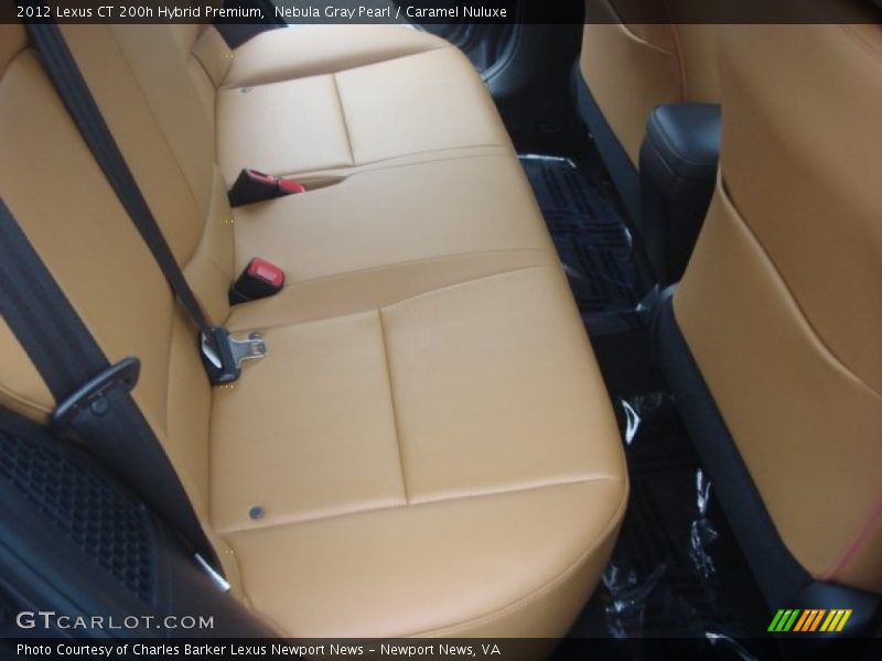 Nebula Gray Pearl / Caramel Nuluxe 2012 Lexus CT 200h Hybrid Premium