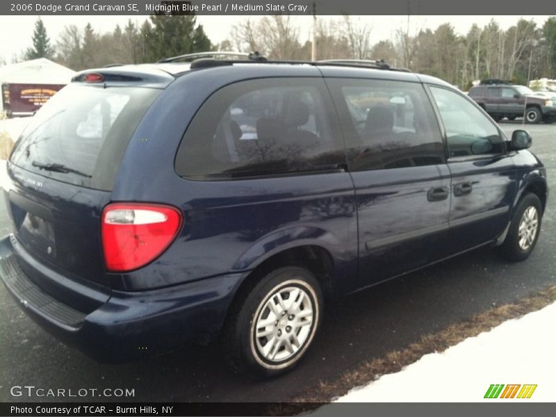 Midnight Blue Pearl / Medium Slate Gray 2006 Dodge Grand Caravan SE