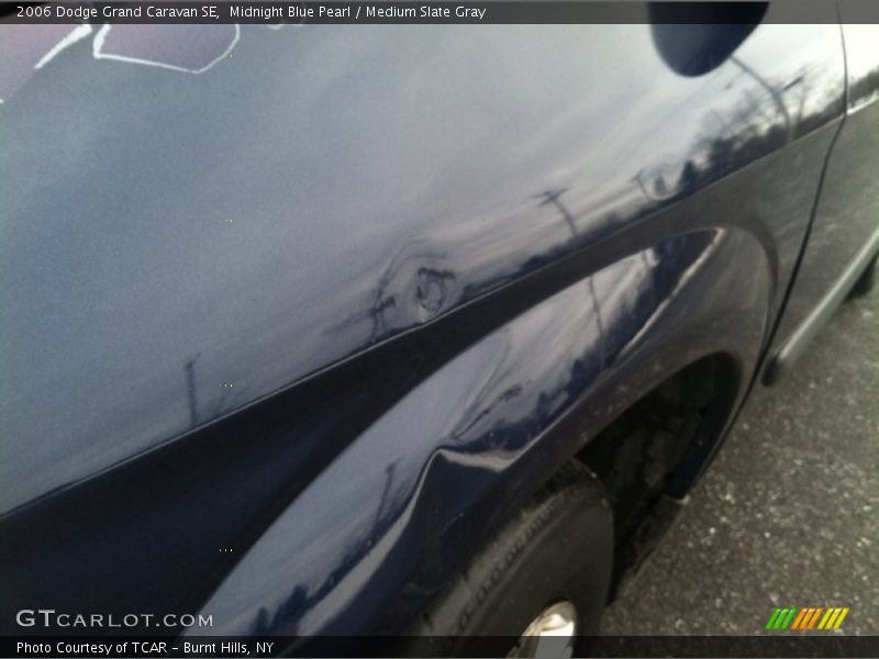 Midnight Blue Pearl / Medium Slate Gray 2006 Dodge Grand Caravan SE