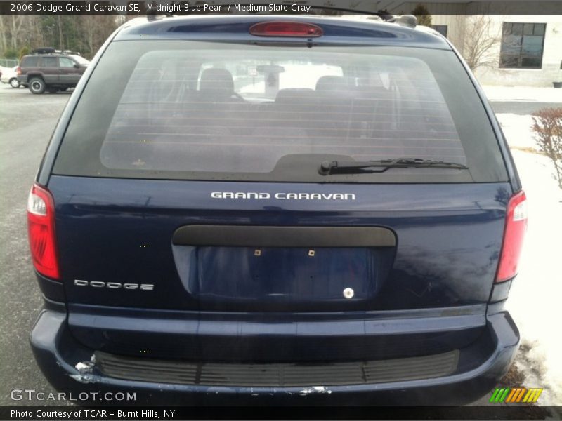 Midnight Blue Pearl / Medium Slate Gray 2006 Dodge Grand Caravan SE