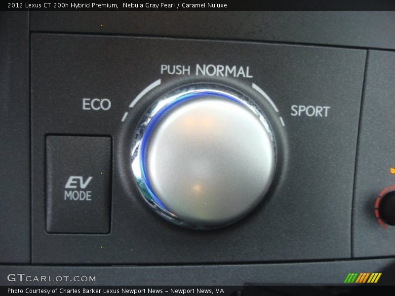 Controls of 2012 CT 200h Hybrid Premium