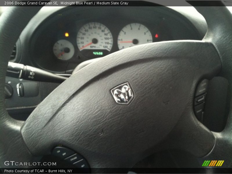 Midnight Blue Pearl / Medium Slate Gray 2006 Dodge Grand Caravan SE