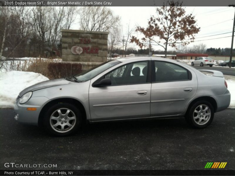 Bright Silver Metallic / Dark Slate Gray 2005 Dodge Neon SXT