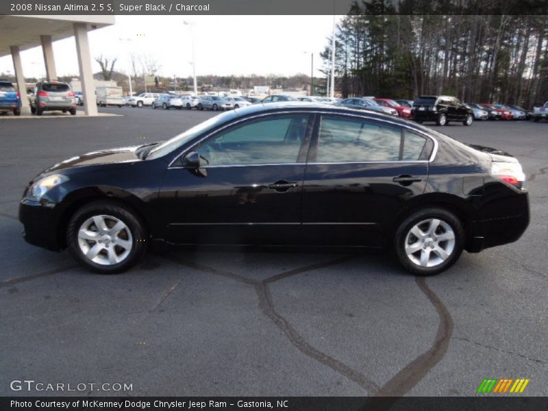 Super Black / Charcoal 2008 Nissan Altima 2.5 S