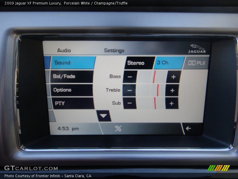 Porcelain White / Champagne/Truffle 2009 Jaguar XF Premium Luxury