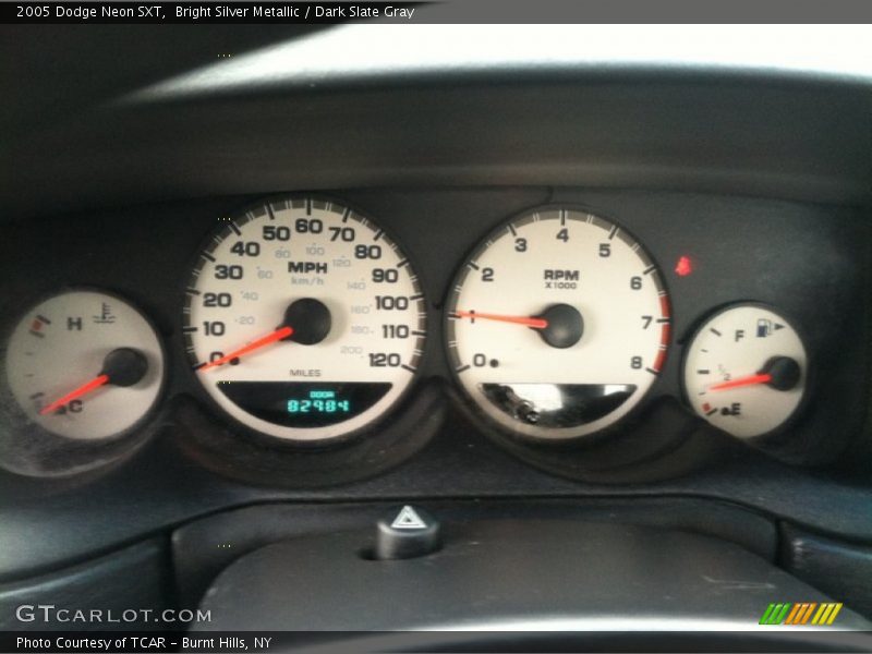 Bright Silver Metallic / Dark Slate Gray 2005 Dodge Neon SXT