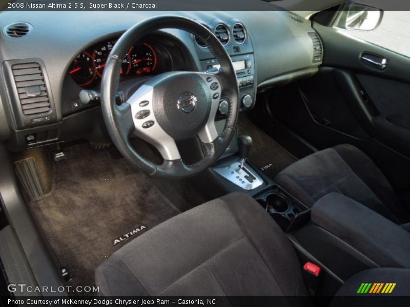 Super Black / Charcoal 2008 Nissan Altima 2.5 S