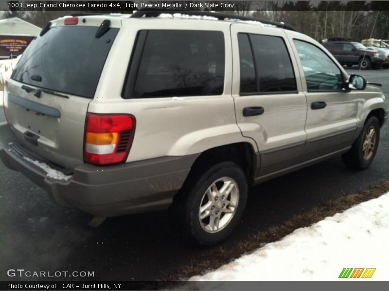 Light Pewter Metallic / Dark Slate Gray 2003 Jeep Grand Cherokee Laredo 4x4