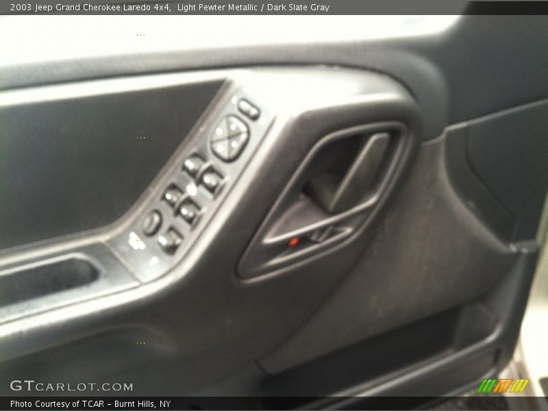 Light Pewter Metallic / Dark Slate Gray 2003 Jeep Grand Cherokee Laredo 4x4