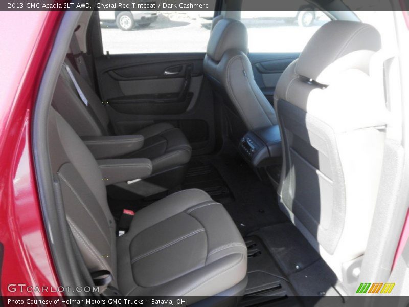Crystal Red Tintcoat / Dark Cashmere 2013 GMC Acadia SLT AWD