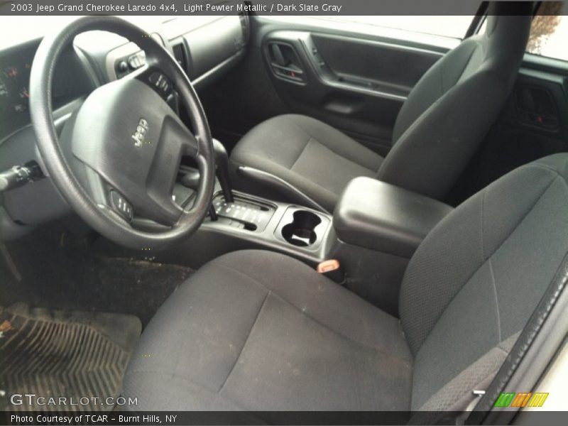 Light Pewter Metallic / Dark Slate Gray 2003 Jeep Grand Cherokee Laredo 4x4