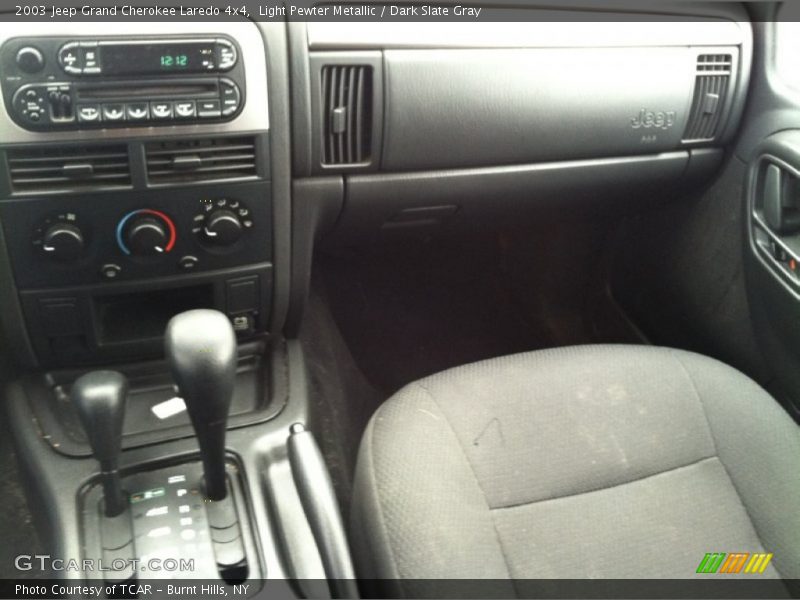 Light Pewter Metallic / Dark Slate Gray 2003 Jeep Grand Cherokee Laredo 4x4