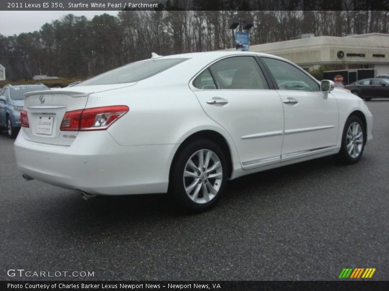 Starfire White Pearl / Parchment 2011 Lexus ES 350