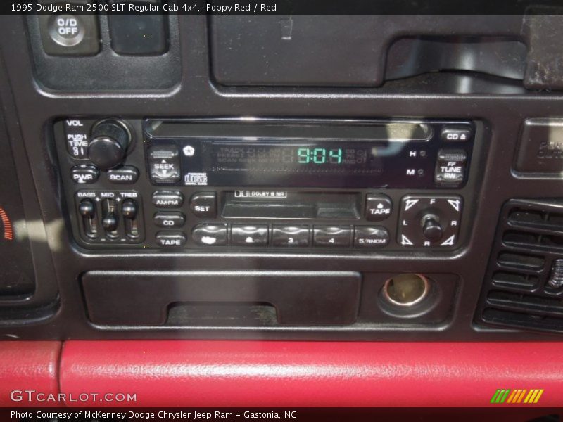 Audio System of 1995 Ram 2500 SLT Regular Cab 4x4