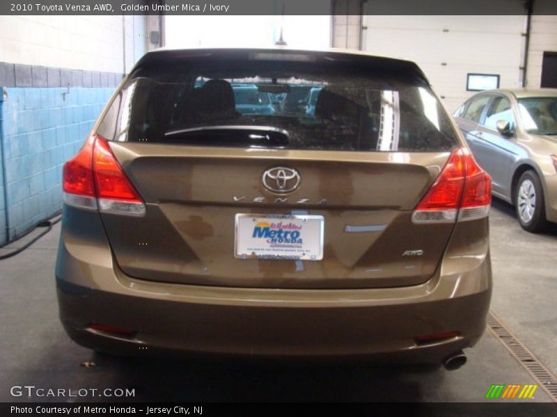 Golden Umber Mica / Ivory 2010 Toyota Venza AWD