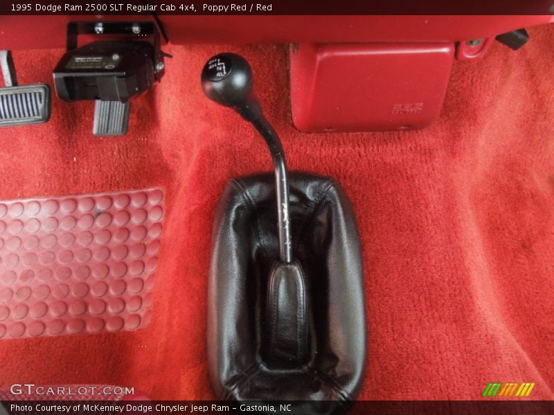 Controls of 1995 Ram 2500 SLT Regular Cab 4x4