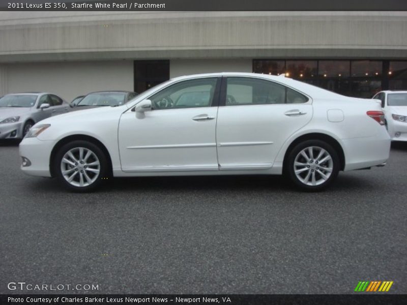 Starfire White Pearl / Parchment 2011 Lexus ES 350