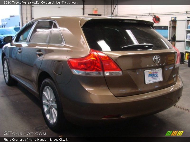 Golden Umber Mica / Ivory 2010 Toyota Venza AWD