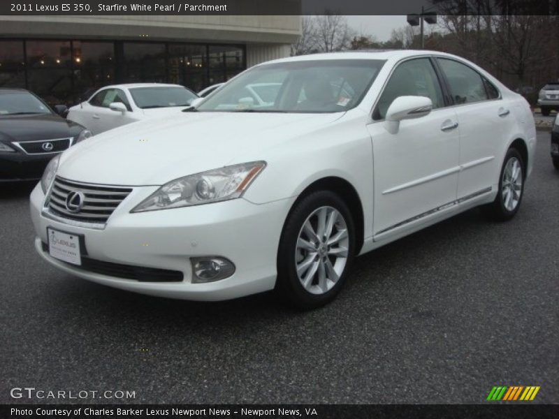 Starfire White Pearl / Parchment 2011 Lexus ES 350