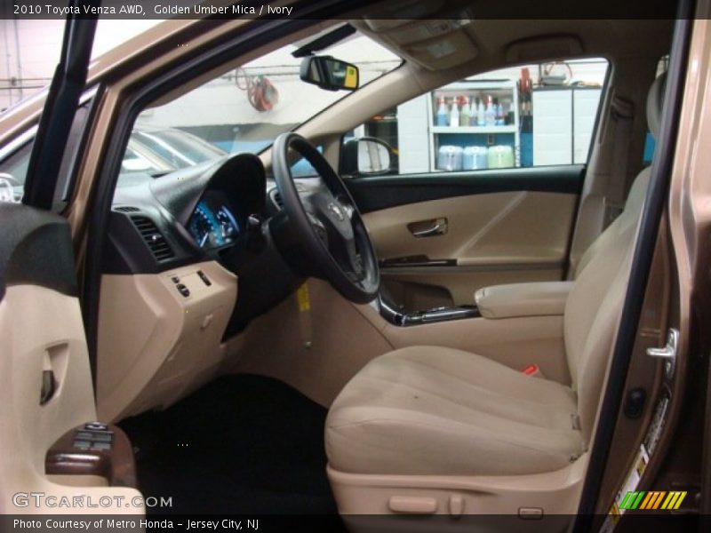 Golden Umber Mica / Ivory 2010 Toyota Venza AWD