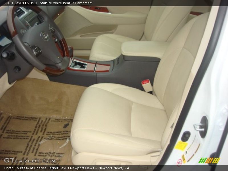 Starfire White Pearl / Parchment 2011 Lexus ES 350