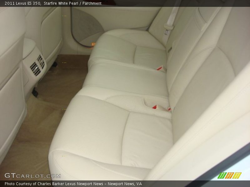 Starfire White Pearl / Parchment 2011 Lexus ES 350