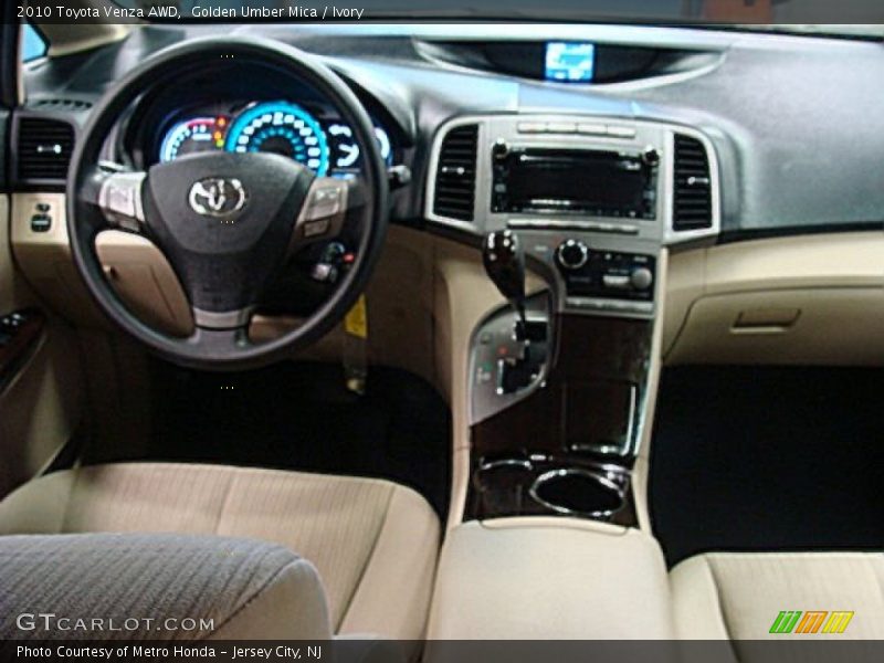 Golden Umber Mica / Ivory 2010 Toyota Venza AWD