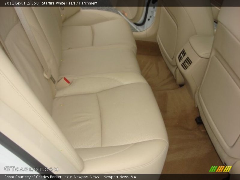 Starfire White Pearl / Parchment 2011 Lexus ES 350