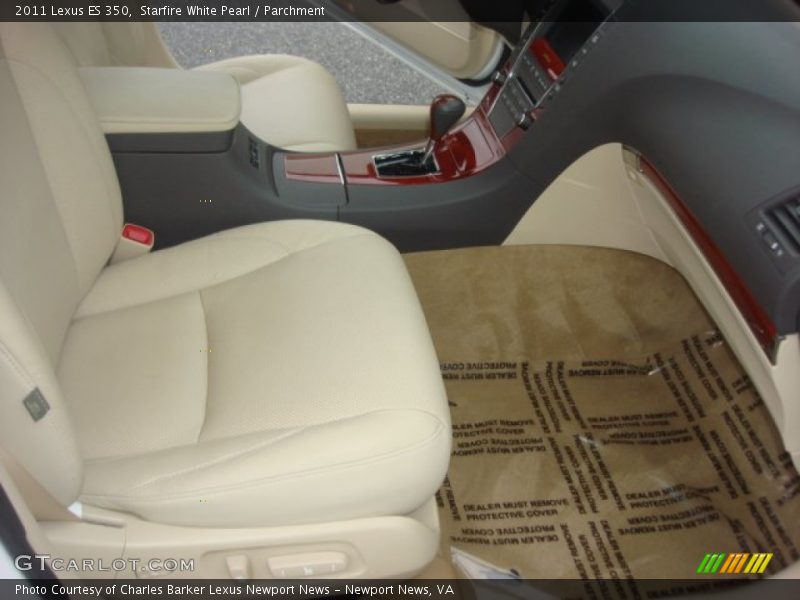 Starfire White Pearl / Parchment 2011 Lexus ES 350