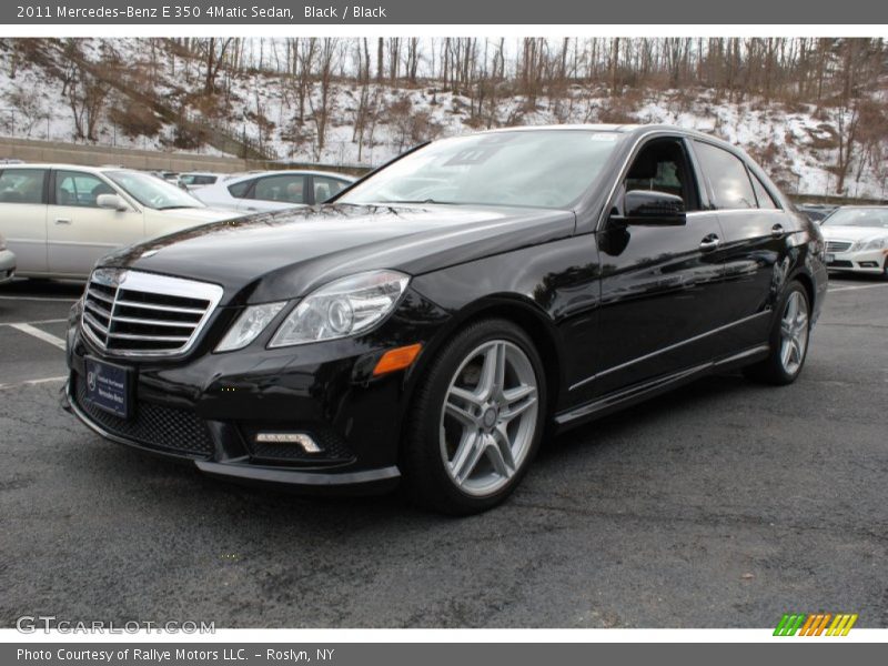 Front 3/4 View of 2011 E 350 4Matic Sedan