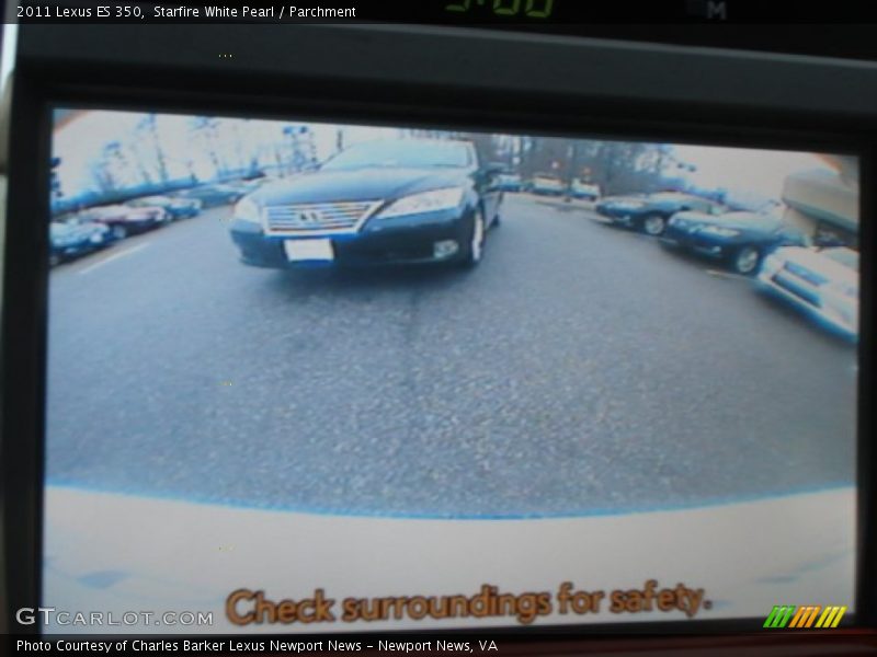 Starfire White Pearl / Parchment 2011 Lexus ES 350