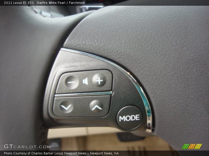 Starfire White Pearl / Parchment 2011 Lexus ES 350