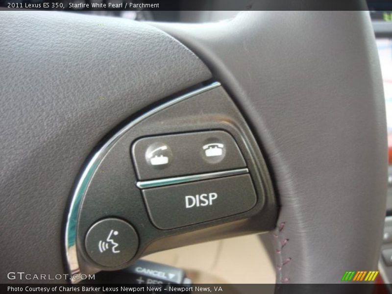 Starfire White Pearl / Parchment 2011 Lexus ES 350
