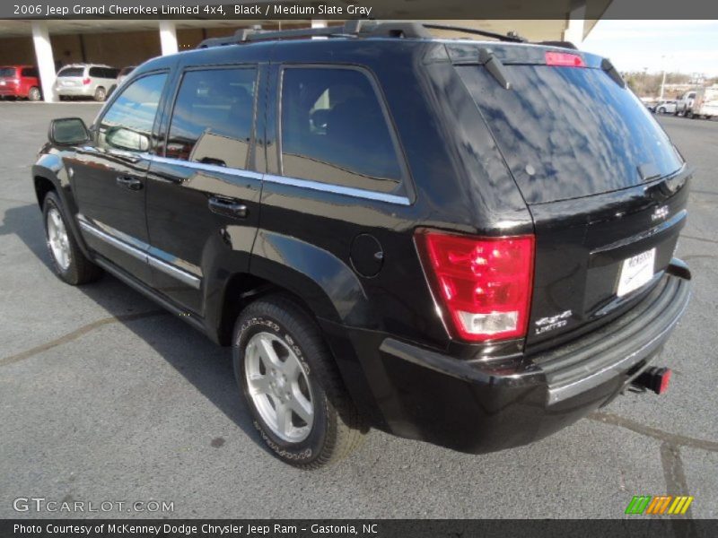 Black / Medium Slate Gray 2006 Jeep Grand Cherokee Limited 4x4