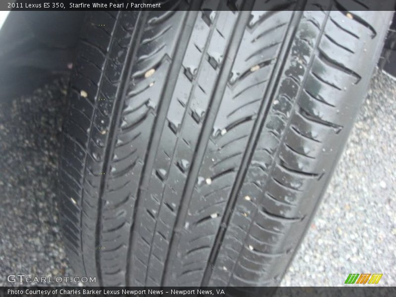 Starfire White Pearl / Parchment 2011 Lexus ES 350