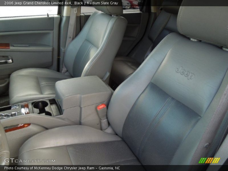 Black / Medium Slate Gray 2006 Jeep Grand Cherokee Limited 4x4