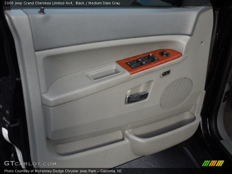 Black / Medium Slate Gray 2006 Jeep Grand Cherokee Limited 4x4