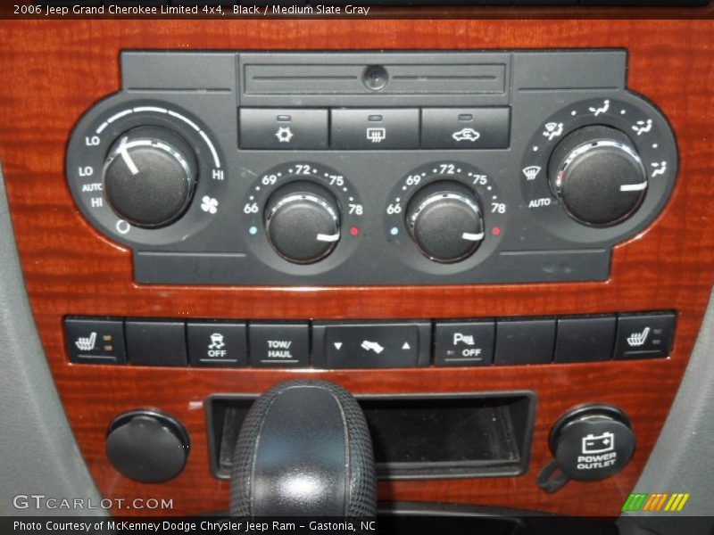 Black / Medium Slate Gray 2006 Jeep Grand Cherokee Limited 4x4