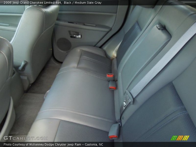 Black / Medium Slate Gray 2006 Jeep Grand Cherokee Limited 4x4