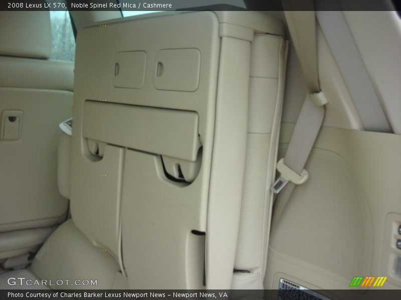 Noble Spinel Red Mica / Cashmere 2008 Lexus LX 570