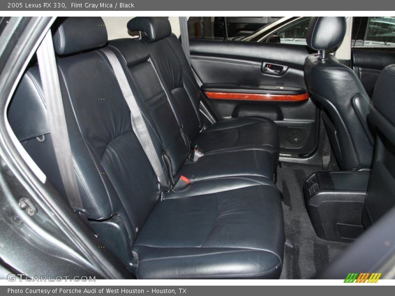 Flint Gray Mica / Black 2005 Lexus RX 330