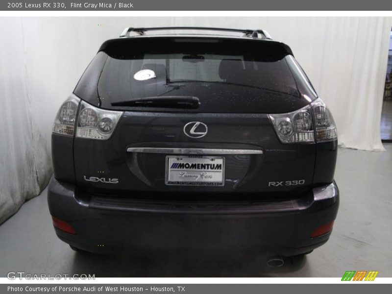 Flint Gray Mica / Black 2005 Lexus RX 330