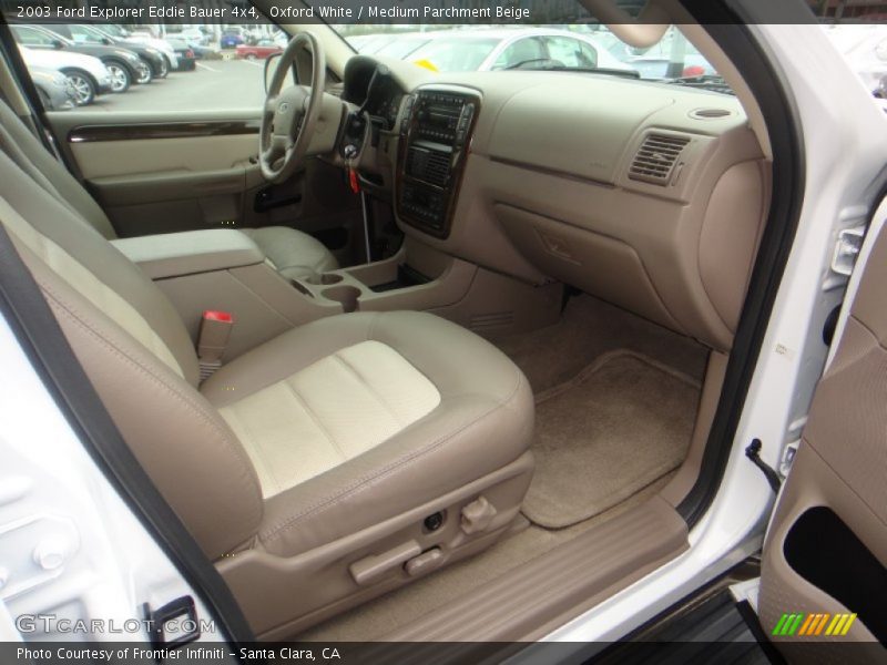  2003 Explorer Eddie Bauer 4x4 Medium Parchment Beige Interior