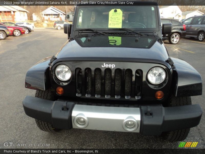 Black / Dark Slate Gray/Medium Slate Gray 2009 Jeep Wrangler Unlimited Sahara 4x4