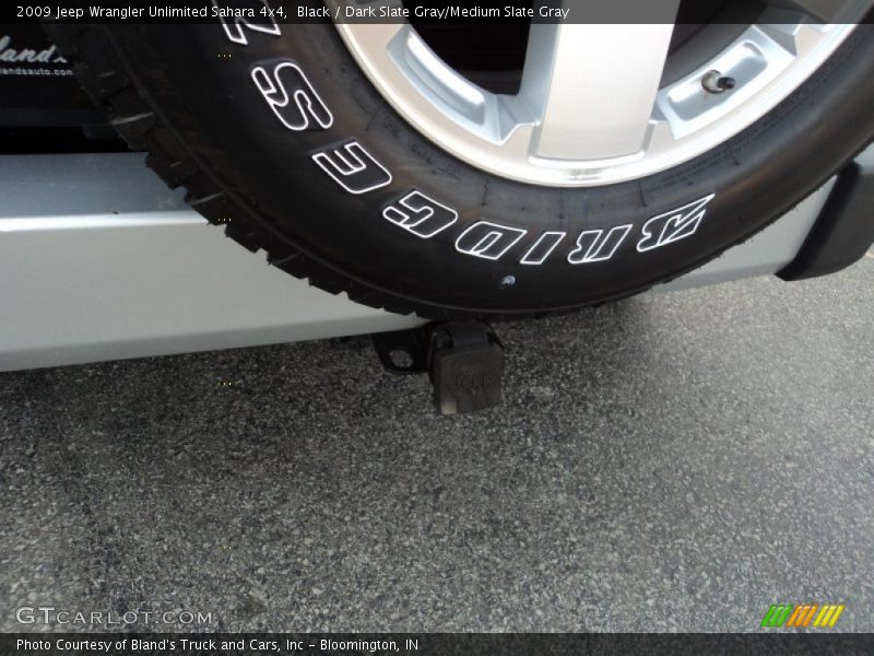 Black / Dark Slate Gray/Medium Slate Gray 2009 Jeep Wrangler Unlimited Sahara 4x4