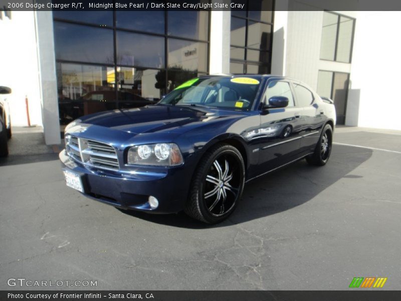 Midnight Blue Pearl / Dark Slate Gray/Light Slate Gray 2006 Dodge Charger R/T