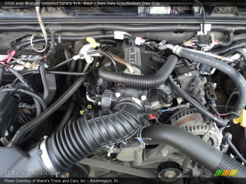 Black / Dark Slate Gray/Medium Slate Gray 2009 Jeep Wrangler Unlimited Sahara 4x4