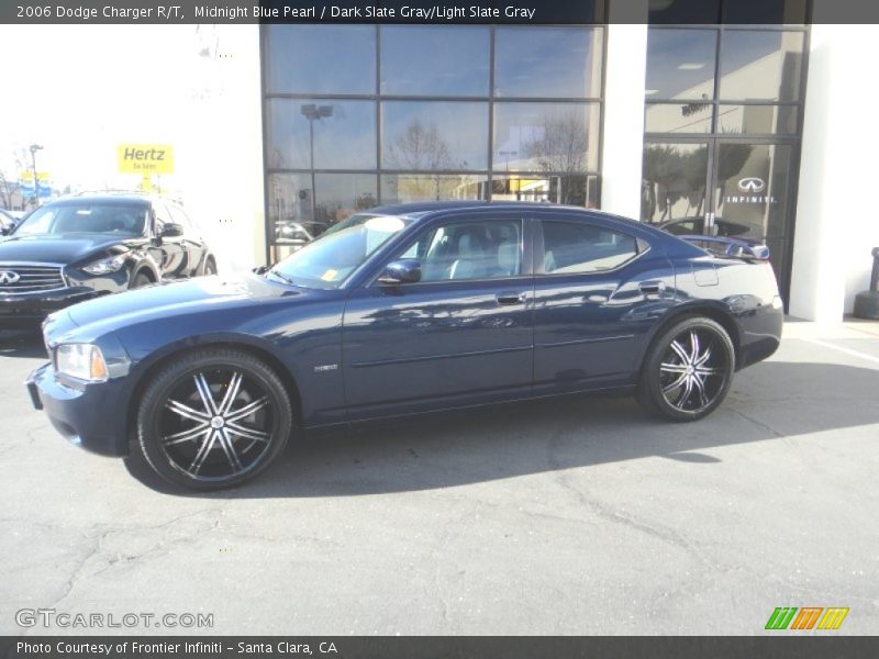 Midnight Blue Pearl / Dark Slate Gray/Light Slate Gray 2006 Dodge Charger R/T