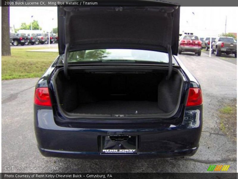 Ming Blue Metallic / Titanium 2008 Buick Lucerne CX