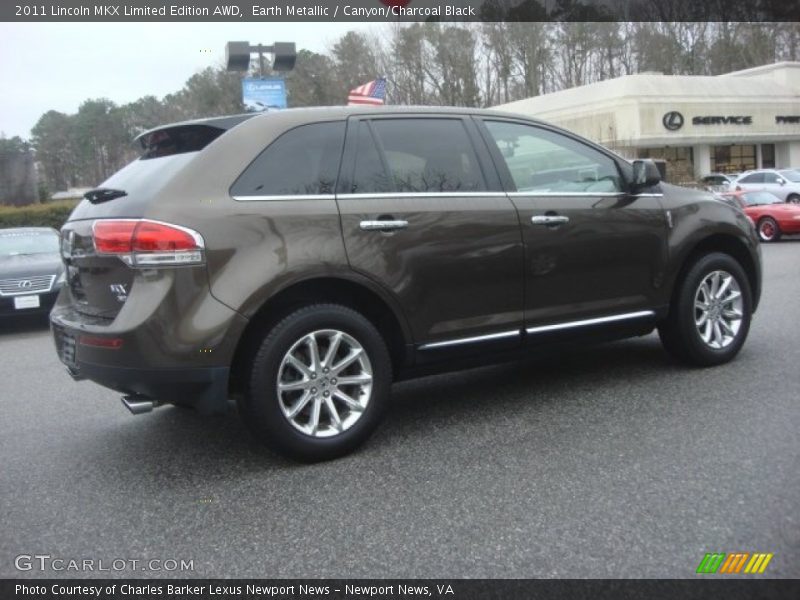 Earth Metallic / Canyon/Charcoal Black 2011 Lincoln MKX Limited Edition AWD